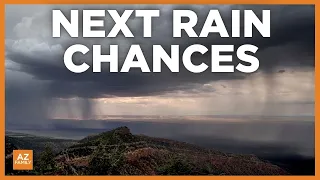 When rain could reenter the Phoenix area