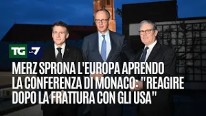 Merz sprona l'Europa aprendo la Conferenza di Monaco: "Reagire dopo la frattura con gli Usa"