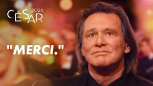 La réaction inattendue de Jim Carrey aux César 2026