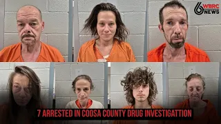 7 arrested in Coosa County drug investigation