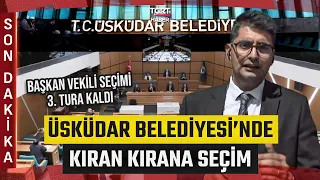 #BREAKING | Deputy Mayor Election at Üsküdar Municipality Goes to 3rd Round - TGRT Haber
