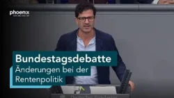 Bundestag, 100. Sitzung: Debatte über Änderungen bei der Rentenpolitik | 09.10.26