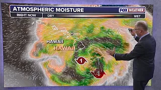 Tropical Weather Forecast - Hurricane Lala approaching Hawaii