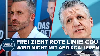 GERMANY: Union parliamentary group leader Thorsten Frei forbids coalition with AfD in Saxony-Anhalt