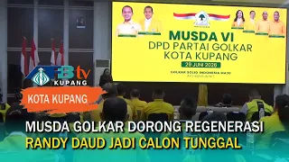 Musda Golkar Kota Kupang, Randy Daud Jadi Ketua, Serena Francis Ajak Kolaborasi