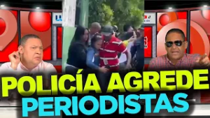 FARIDEE ¿QUÉ VAN HACER CON LOS POLICÍA?  Agente agrede a periodistas