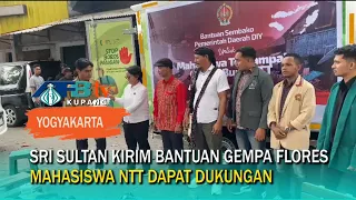 Continuing the HB IX Tradition, Sri Sultan Aids NTT Earthquake Victims