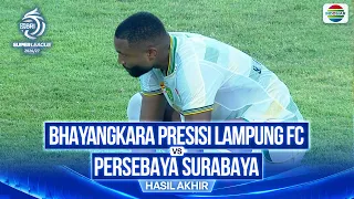 Hasil Akhir - Bhayangkara Presisi Lampung FC vs PERSEBAYA Surabaya | BRI Super League 2026/27