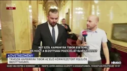 Távozik Kaprinyák Tibor az élő környezetért felelős bizottságból - HírTV