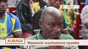 WANANCHI WACHOMEWA NYUMBA