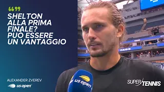 Alexander Zverev before the final against Shelton | US Open 2026
