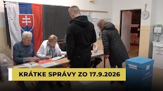 Krátke správy zo 17.9.2026
