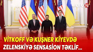 Trampın nümayəndələri SÜLHLƏ BAĞLI MÜHÜM SƏFƏRDƏ! - Zelenskiyə SENSASİON TƏKLİF - SAVAŞ BİTİR?