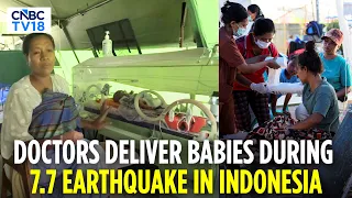 MIRACLE | God, Please Help Me: Doctors Deliver Babies As Earthquake Rocks Hospital | Indonesia |N18G