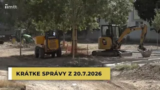 Krátke správy z 20.7.2026