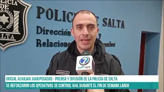SALTA - Resumen policial de los hechos más destacados de la semana #canal7salta