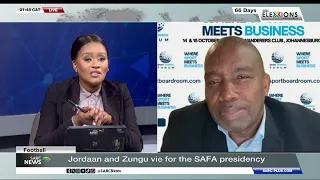 Jordaan and Zungu vie for the SAFA presidency