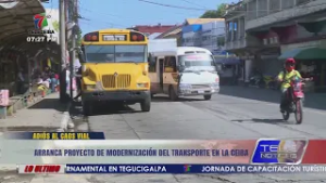Arranca proyecto de modernización del transporte en La Ceiba