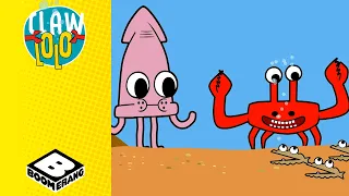 Canzone pazzesca 🎵 Ballo divertente con gli animali marini 🌊 | Clawlolo | Boomerang Italia