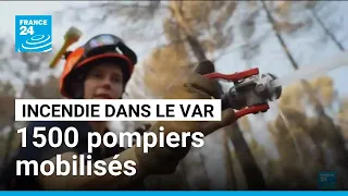 France : dans le Var, la course contre la montre pour maîtriser l'incendie • FRANCE 24