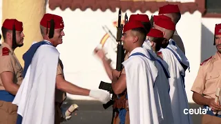 Los Regulares conmemoran 115 años de historia militar: así se ha celebrado su aniversario en Ceuta