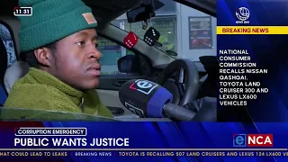 Corruption emergency | Public wants justice