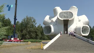 Националниот конзрваторски центар без надлежност за челичните конструкции на „Македониумот“