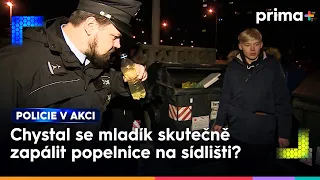 Potenciální žhář u popelnic | Policie v akci