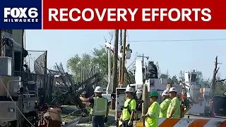 Recovery efforts underway in Menasha after tornado | FOX6 News Milwaukee