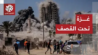 The occupation renews its shelling of central Gaza City and Al-Mawasi in Khan Yunis