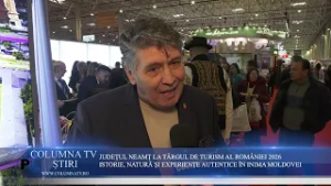 JUDEȚUL NEAMȚ LA TÂRGUL DE TURISM AL ROMÂNIEI FEBRUARIE 2026