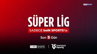 ⚽ Only 5 days left until the start of the 2026/2027 season in the #TrendyolSüperLig!