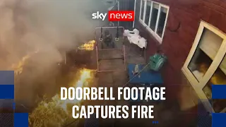 Stourbridge wildfire destroys 19 homes as UK faces record fire crisis
