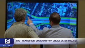 Choice Lanes will reduce traffic, but may impact businesses and homeowners