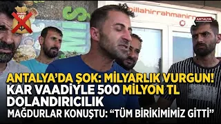 Multi-billion lira fraud scheme alleged in Antalya with promises of high returns