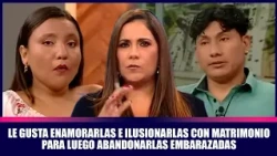 Las enamora e ilusiona prometiéndoles con matrimonio; luego las embaraza y abandona | Andrea