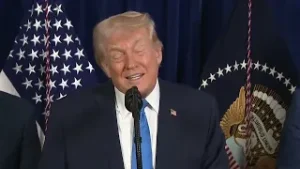 کنفرانس خبری دونالد ترامپ پس از بازداشت مادورو