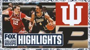 Indiana Hoosiers vs. No. 7 Purdue Boilermakers Full Condensed Game ? FOX College Hoops