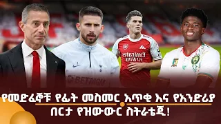 የመድፈኞቹ የፊት መስመር አጥቂ እና የአንድሪያ በርታ የዝውውር ስትራቴጂ!