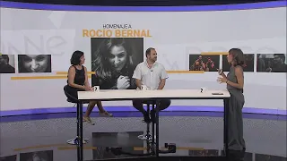 Susi Espín and Javier Ruano pay tribute to Rocío Bernal on La 7