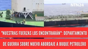 "Nuestras fuerzas los encontrarán": Departamento de Guerra sobre nuevo abordaje a buque petrolero