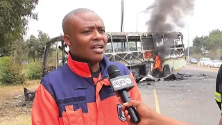 ONE PERSON DIES, TWO INJURED IN BUS AND TOYOTA ALPHARD ACCIDENT IN KING’ORI