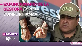 Former Gestora official waiting to pay bail