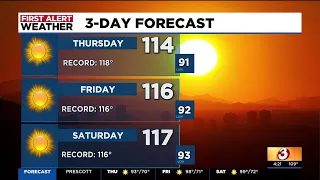 Phoenix heat wave forecast: When will temperatures reach 116 degrees?