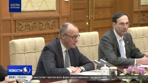 Председатель КНР Си Цзиньпин в ходе встречи с канцлером Германии Мерцем выдвинул три предложения