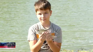 Ribolovačko takmičenje za decu u Karavukovu
