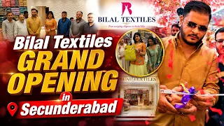 Bilal Textiles Opens Third Branch in Secunderabad with Grand Celebration