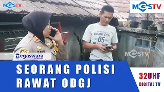 POLICE OFFICER AKP BAYU CARES FOR ABANDONED WOMAN WITH MENTAL DISORDER IN SIMPENAN
