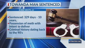 Towanda man sentenced after selling drugs