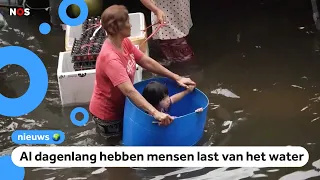 Dutch children on the floods in Thailand: 'We couldn't shower'